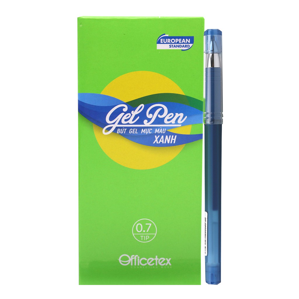 Bút Gel Officetex mực đỏ OT-GP006RE