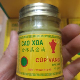 CAO XOA CÚP VÀNG Lớn# LỌ 40GR# HSD 36 tháng