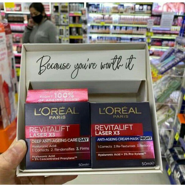 Kem dưỡng Loreal Revitalift Laser x3