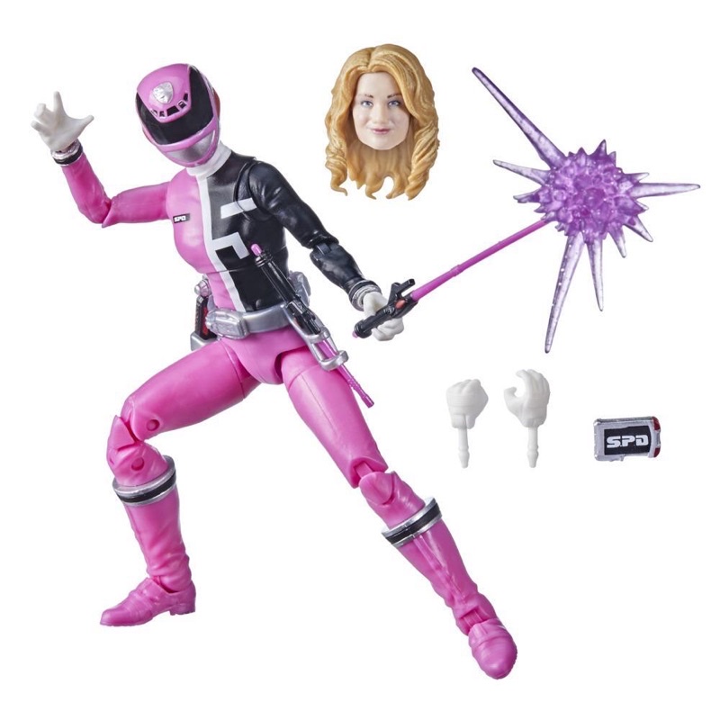 Mô hình Hasbro Power Rangers Lightning Collection Pink SPD