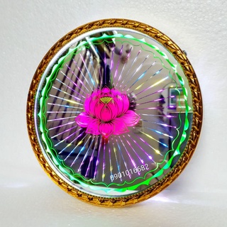 Hào quang cao cấp (đường kính 18cm) dùng bóng led siêu sáng, siêu bền, tiết kiệm điện. Sử dụng được liên tục.