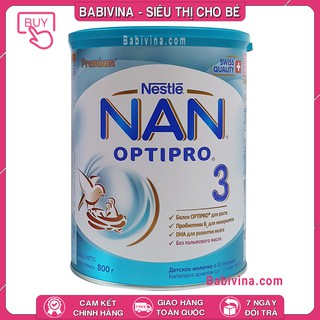 [CHÍNH HÃNG] Sữa Nan Nga Số 3 800g | Mẫu Mới Nhất - Date Mới Nhất - Giá Tốt Nhất