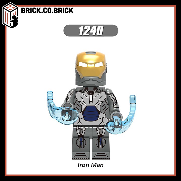 Siêu anh hùng Người Sắt Giáp Xịn Đồ Chơi Super Hero Mô hình Lắp ráp Minifigure Marvel X0255