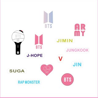 Sticker kpop dạng rời