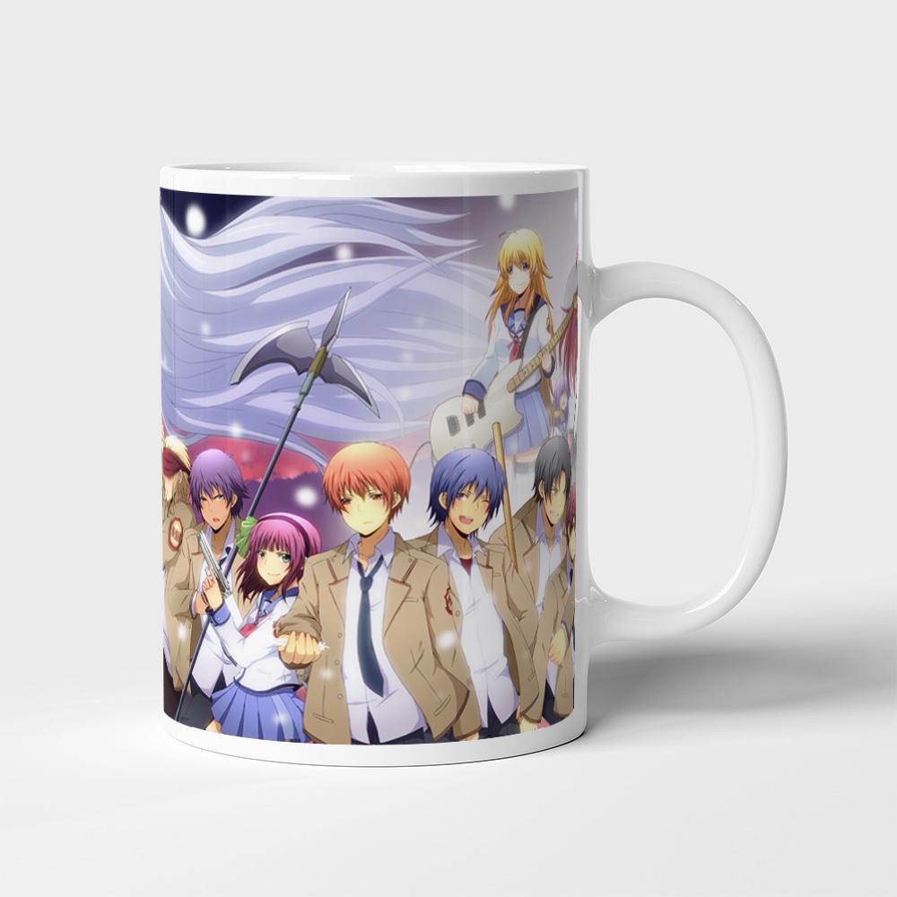 Cốc uống nước Anime, ly in hình ANGEL BEATS - Mẫu 1. Nhận in theo yêu cầu