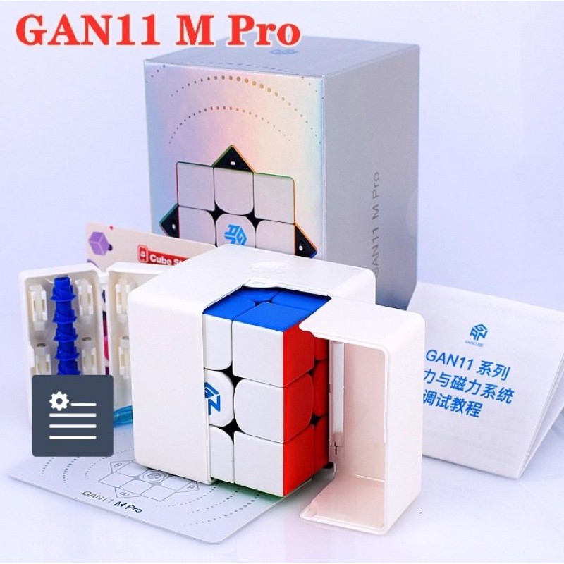 [Mã LIFE0503TOYS1 giảm 10% đơn 150k] [Freeship] Rubik GAN 11 M PRO 3×3 có nam châm cao cấp