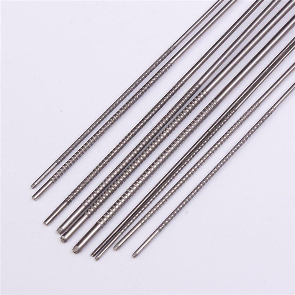 MUVAKO Bộ 10 Kim Hàn Bằng Thép Không Gỉ 80mm 0.7-1.3mm MIG MAG