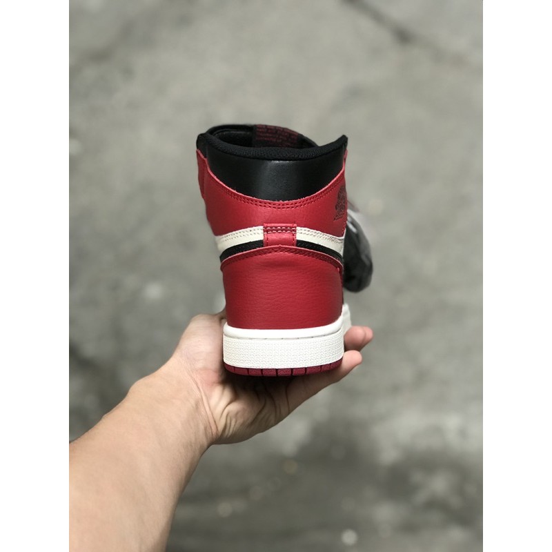 [Da thật] Giày JD1 Bred cao cổ da cao cấp | BigBuy360 - bigbuy360.vn