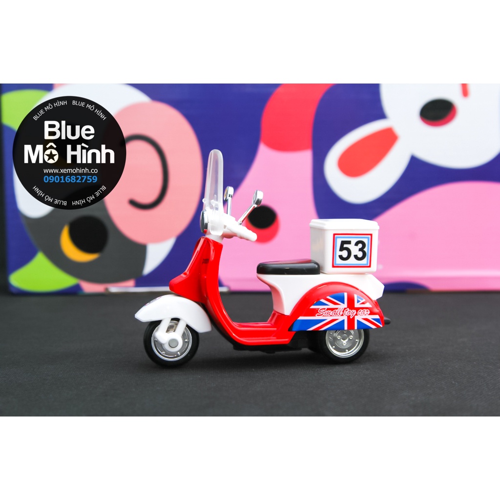 Xe mô hình xe máy Vespa bằng kim loại