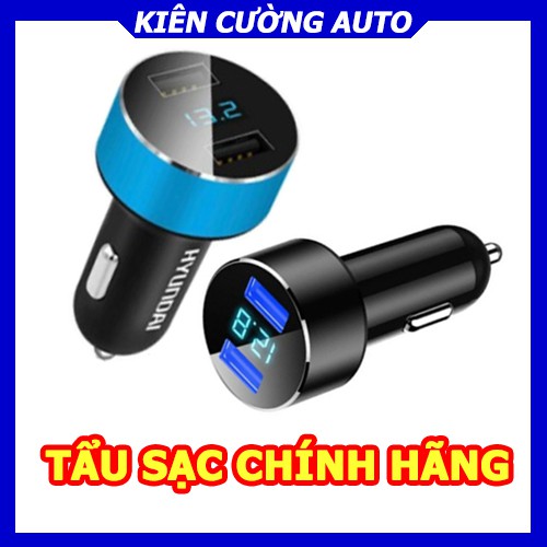 Tẩu sạc ô tô chính hãng Hyundai-Hy-36c. Bảo hành 6 tháng