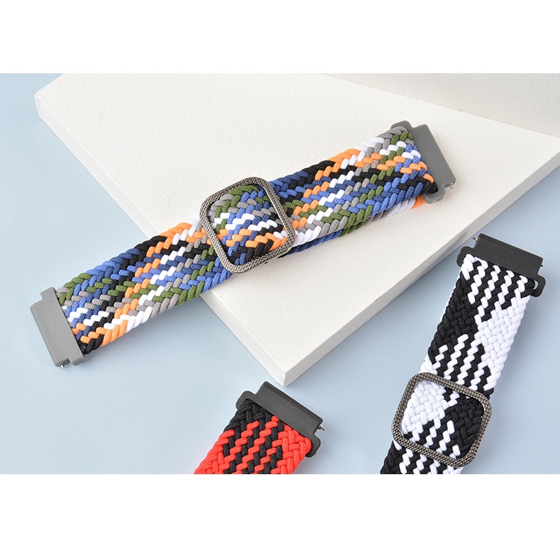 Mới Dây Đeo Bằng nylon Cho Đồng Hồ Thể Thao Garmin forerunner 245 55 645 645 vivoactive 3 4 vivomove Garmin venu sq venu2 Venus 2 plus
