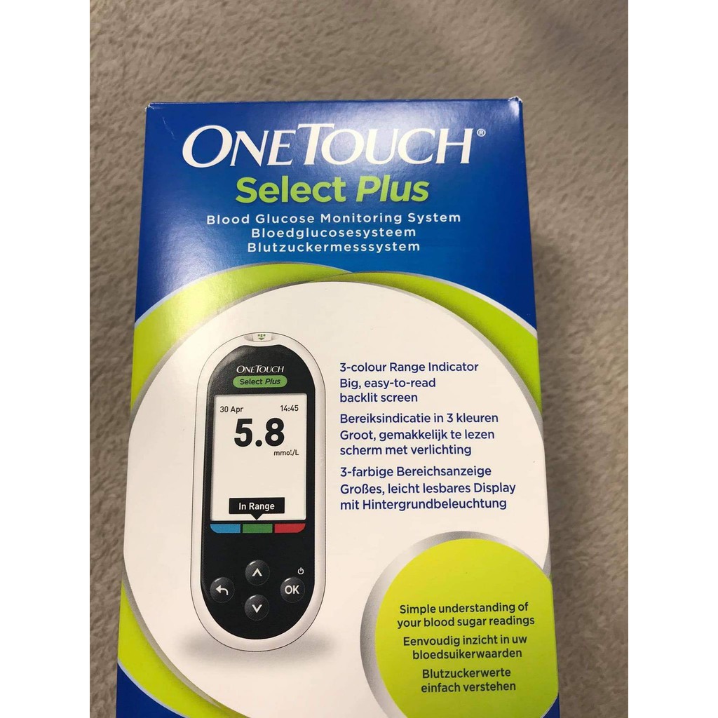 Máy Đo Đường Huyết One Touch Select Plus