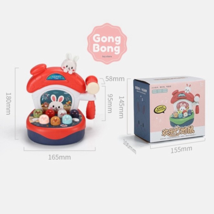 Đồ chơi đập chuột cho bé, đồ chơi thông minh kích thích khả năng phản xạ của trẻ Gong Bong store (hàng hot) (sỉ lẻ)