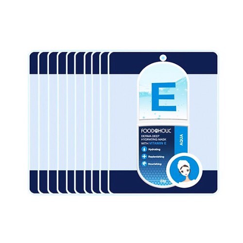 Mặt Nạ Foodaholic Vitamin E  Cấp Nước Phục Hồi Da Derma Deep Hydrating Mask With Vitamin E 23g
