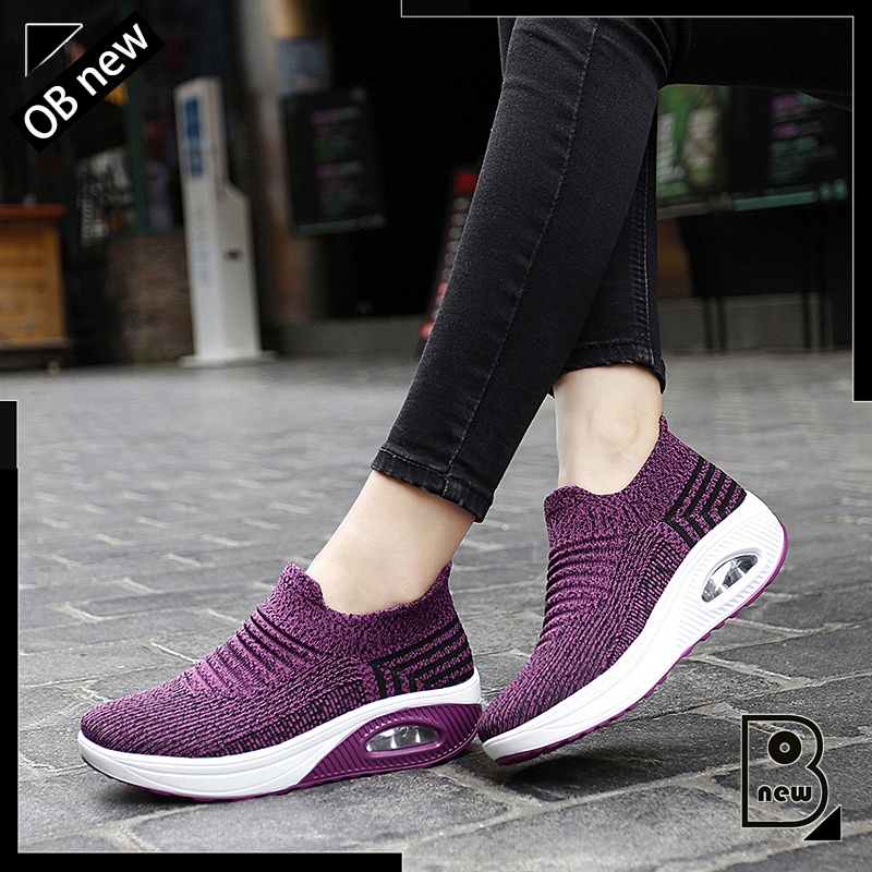 Giày Lười Đế Bằng Thoáng Khí 35-42