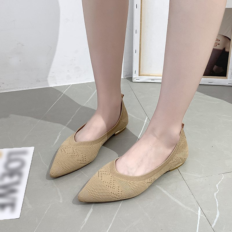 Giày Búp Bê Đế Bằng Xinh Xắn Dành Cho Nữ