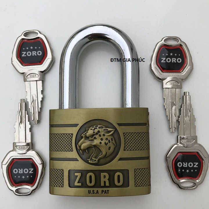 Ổ khóa 6 phân chống cắt ZORO chống trộm  Ihàng chính hãng