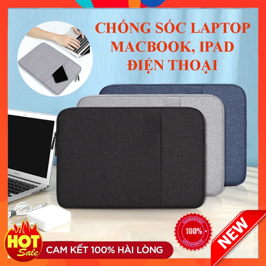 [CƠ HỘI TRÚNG THƯỞNG]Túi Chống Sốc 12 13 14 15.6 17 Inch Bao Bọc Đựng Laptop macbook Ipad Lót Lưới Lông chống thấm nước
