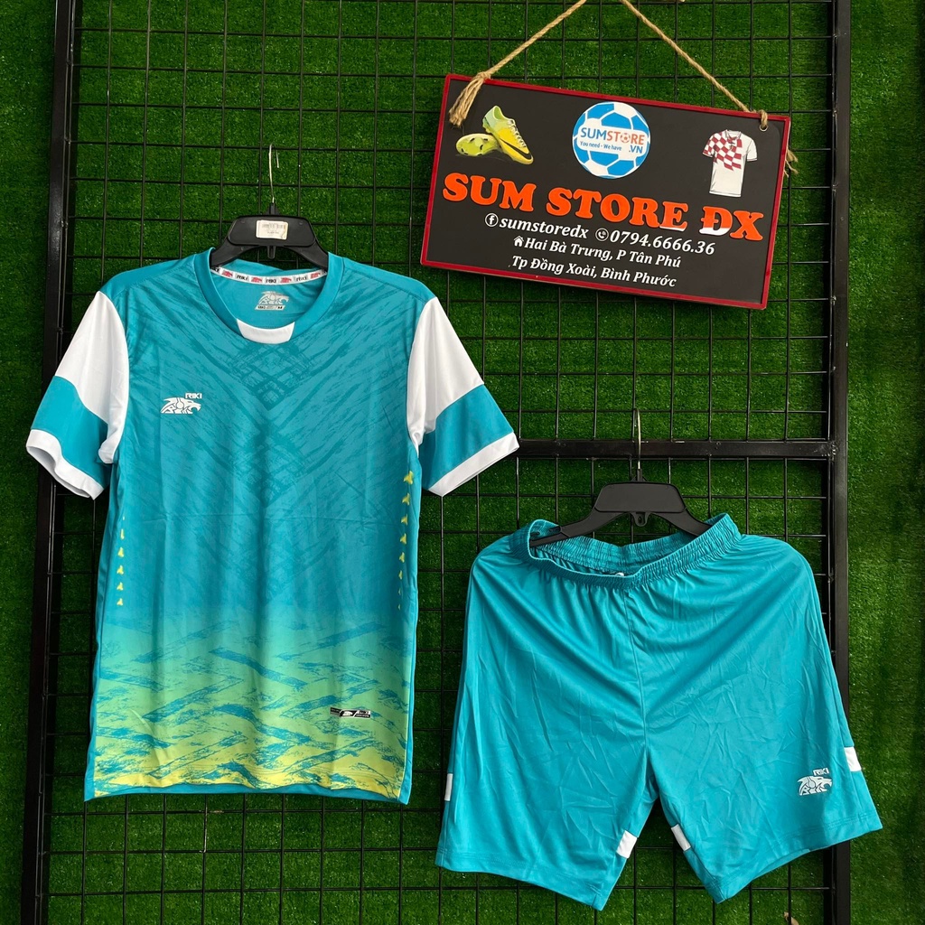 Quần Áo Bóng Đá Không Logo Riki RK 1.0 Nhiều Màu - Áo Đấu Hot, Vải Tốt, Giá Rẻ