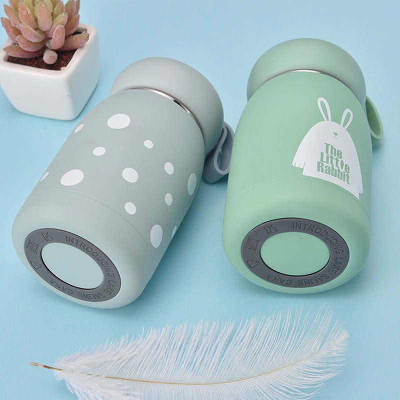 Cá Tuyết 320Ml Mini Thông Minh Giữ Nhiệt Màn Hình Hiển Thị Nhiệt Độ Đồng Hồ Steevacuum Bình Giữ Nóng Và Lạnh Bình