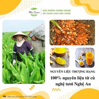Viên Tinh Bột Nghệ Mật Ong - Quán Mộc