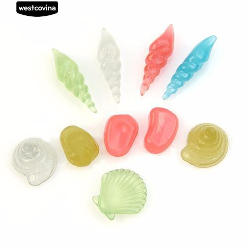 Đá Phát Sáng Hình Vỏ Sò , Sao Biển Trang Trí Bể Cá