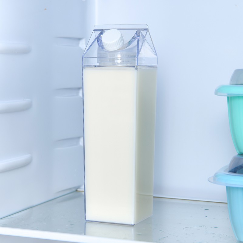 Cốc uống nước/ sữa trong suốt chất liệu không độc hại 500/ 1000ml