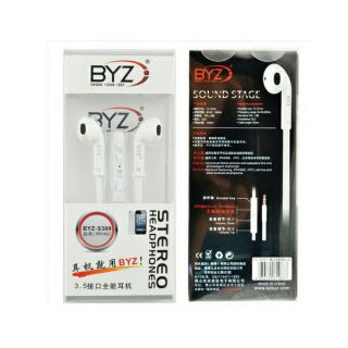 Tai nghe hiệu byz chân 3.5