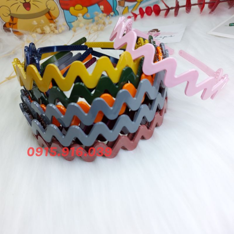 Cài Tóc Nhựa, Bờm Tóc Nhựa Có Răng