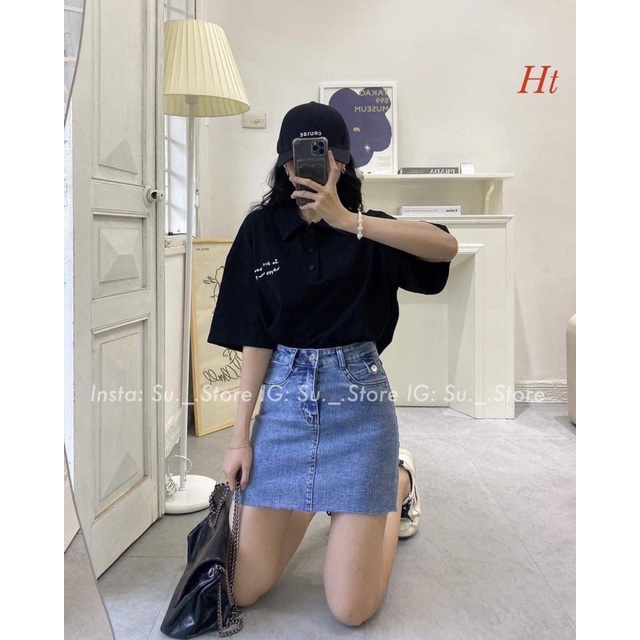 Áo polo chữ So are H2A888