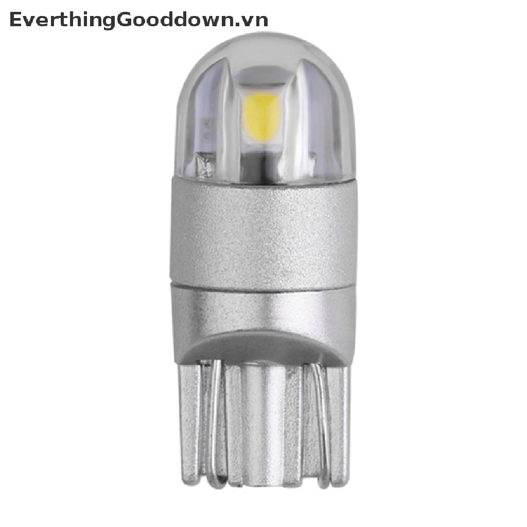 10 Đèn LED T10 3030 2SMD W5W 194 168 6W Ánh Sáng Trắng