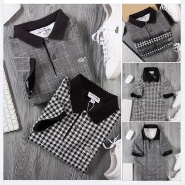 Áo Thun Nam Polo LACOSTE CARO FRANCE FORM REGULAR vải cá sấu logo thêu cực xịn - vải cao cấp 2 màu *