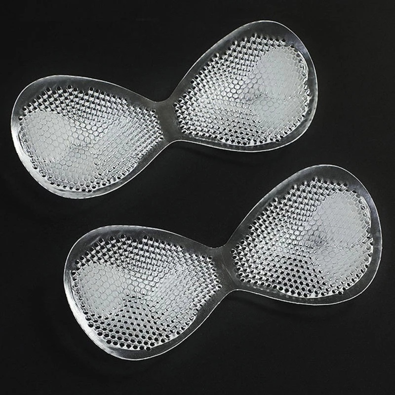 Miếng Đệm Ngực Tự Dính Hình Tổ Ong Bằng Silicon Mềm Thoáng Khí Cho Nữ Mặc Bikini