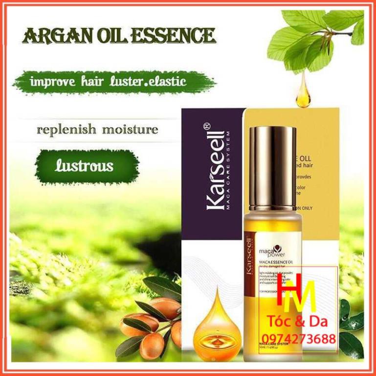 Tinh dầu dưỡng tóc mềm mượt thơm lâu không bết tóc Karseell 50ml | BigBuy360 - bigbuy360.vn