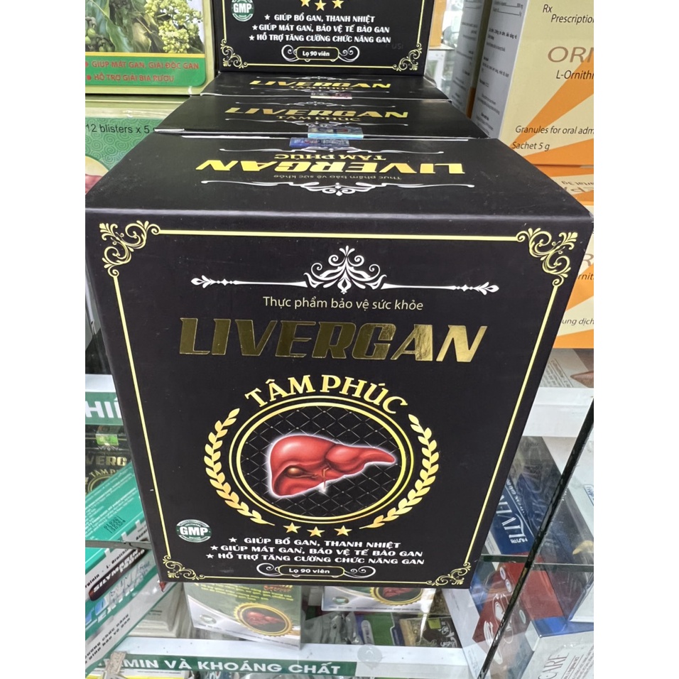 Viên Uống Livergan Thanh Nhiệt Giải Độc Gan Hỗ Trợ Trong Các Trường Hợp Rối Loạn Chức Năng Gan