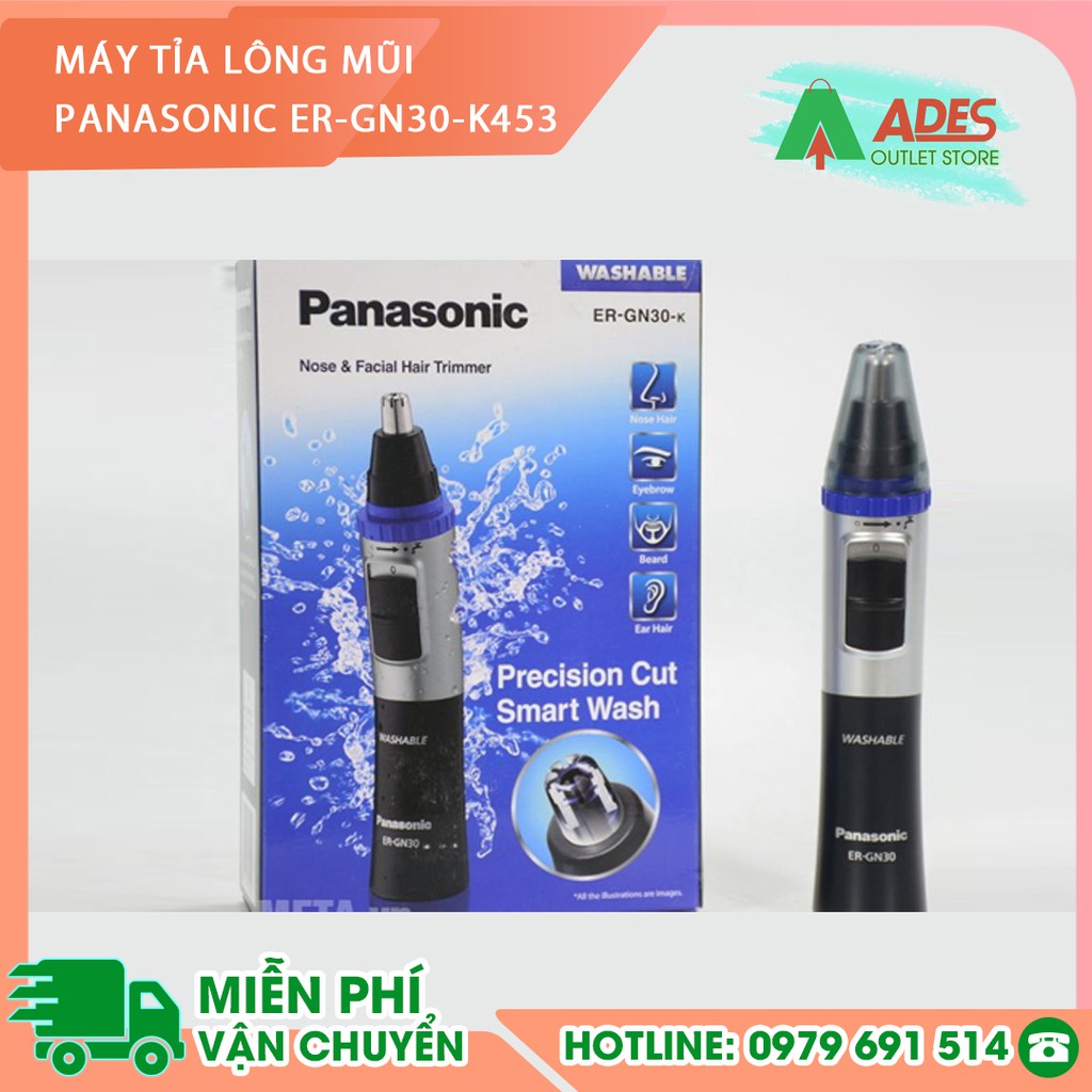 Máy tỉa lông mũi Panasonic ER-GN30-K453