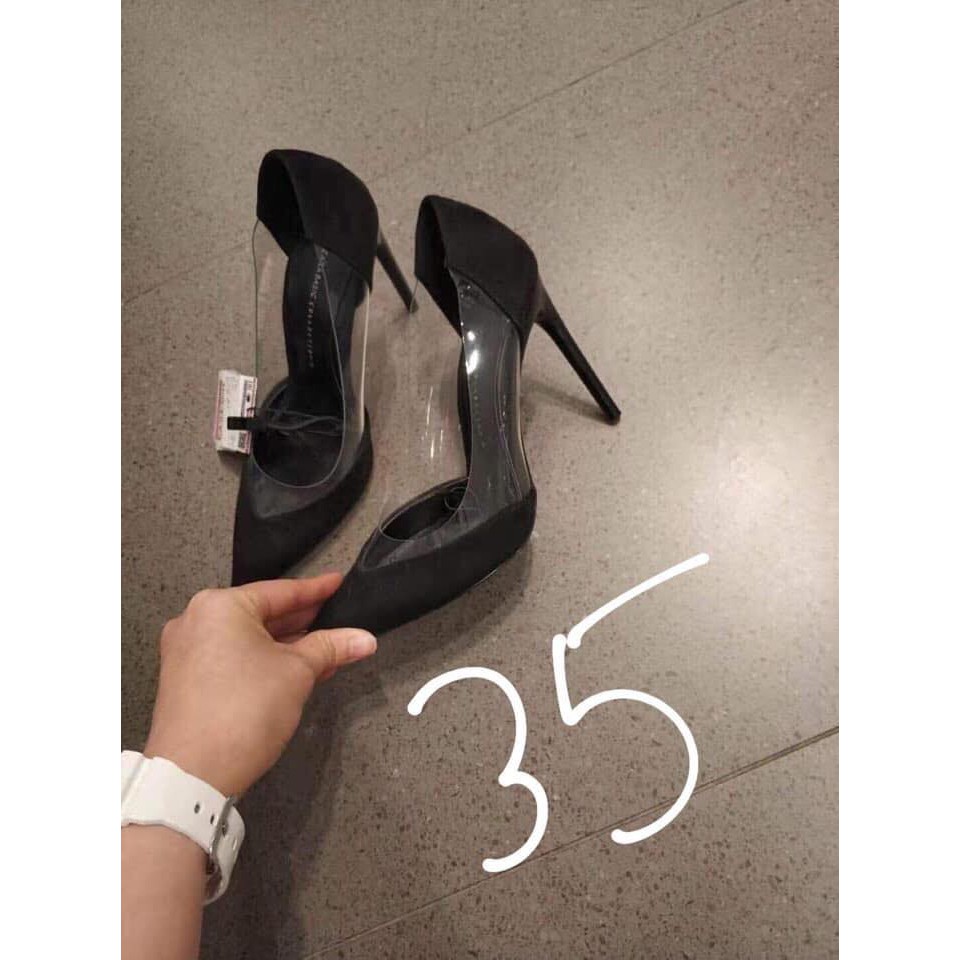 Cao gót zara đen size 35