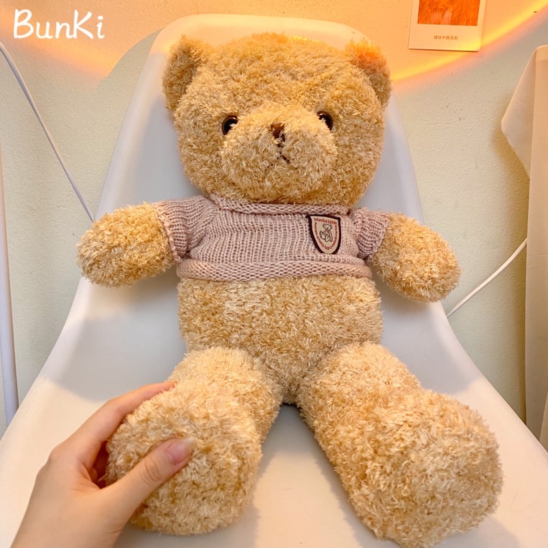 GẤU BÔNG BOBBY BROWN 60CM CAO CẤP BUNKI