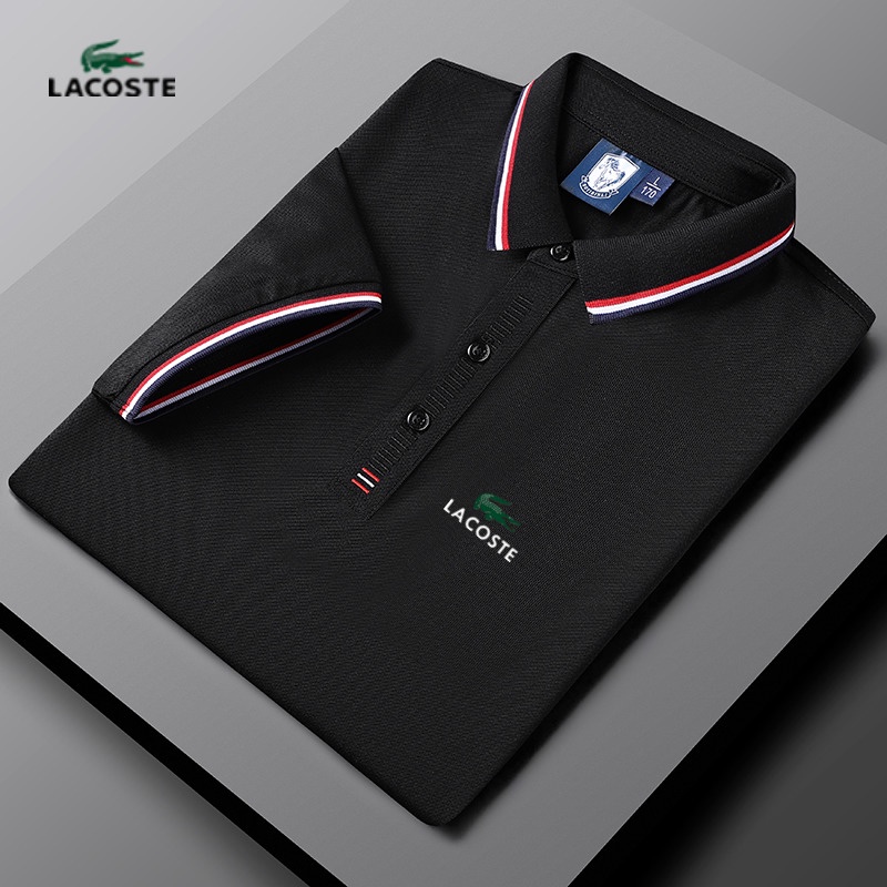 Hàng Có Sẵn! Hàng Có Sẵn! Lacoste Áo polo Chất Liệu cotton Nguyên Chất Thoải Mái Thời Trang Cho Nam Và Nữ