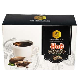 Hot Cacao 250g bột Cacao uống liền Tự Nhiên - Chính Hãng