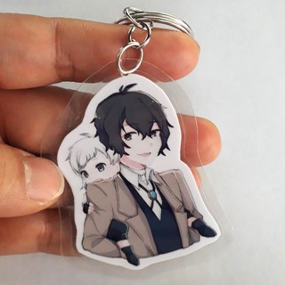 Móc khóa anime Bungou Stray Dogs (Mẫu 1-2)