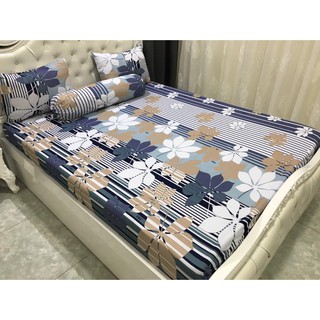 Bộ Drap Thun Hàn Quốc cực Mát , {4 món } inbox chọn màu