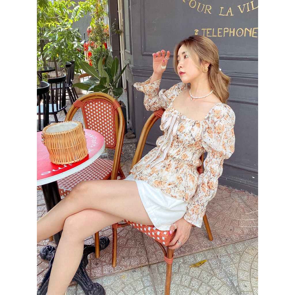 Áo kiểu hoa nhí Sera Top Gem Clothing SP060637