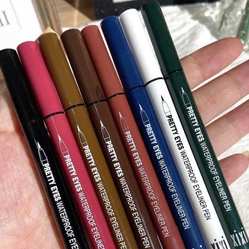 [Hàng mới về] Bút kẻ mắt nhanh khô chống thấm nước chuyên dụng cho trang điểm