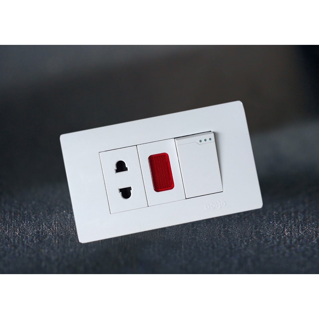 Hạt công tắc 20A & hạt đèn báo DoBo