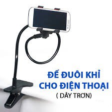 Kẹp điện thoại đuôi khỉ thân nhựa - giá rẻ