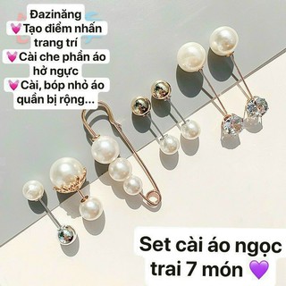 Sét 7 món cài áo