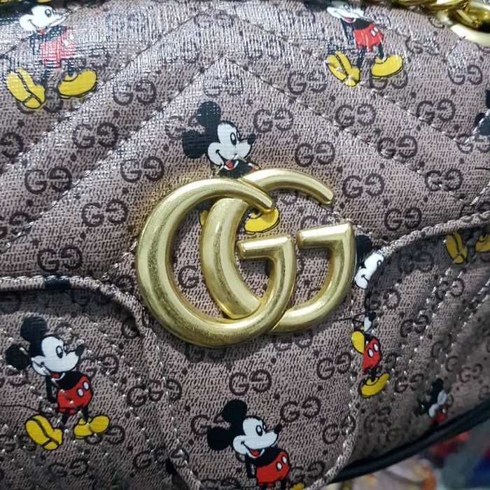 Túi Xách Họa Tiết Chuột Mickey Marmont 0701 Gg