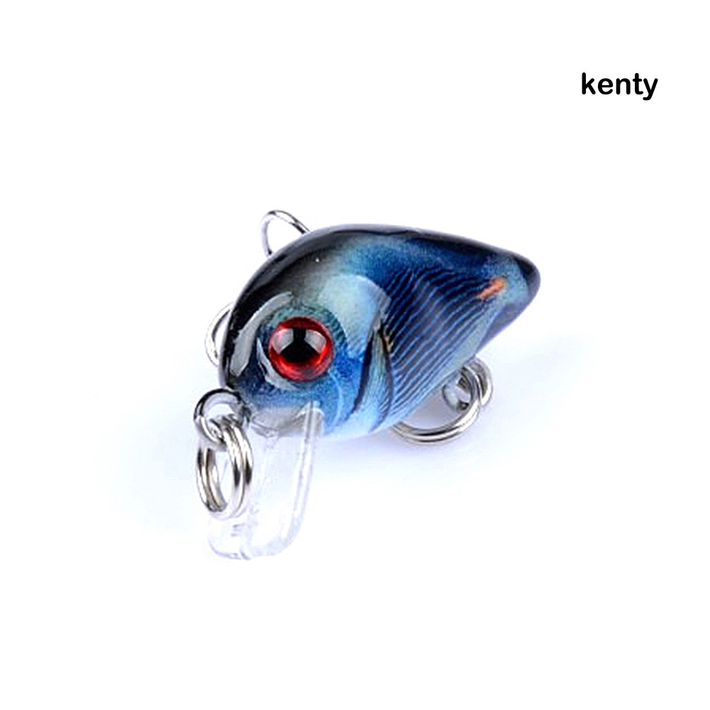 Kt KT Ktt☀6 Mồi Câu Cá Giả Mini 3cm 1.5g