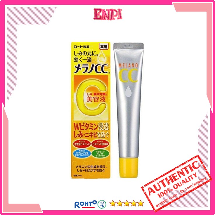 [Mẫu 2021 Premium] Tinh chất giảm thâm mụn Melano CC Essence
